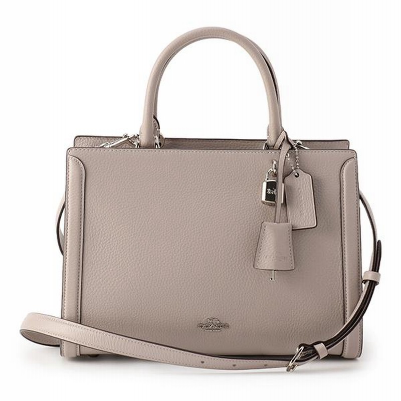 コーチ ハンドバッグ グレージュ COACH 88037 SVC2J | LINEブランド  
