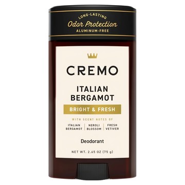 CREMO 體香膏 義大利佛手柑  75g  1瓶