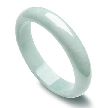 緬甸老坑冰種翡翠色旺夫真玉手鐲女玉石翠綠玉鐲子女款圓鐲送人禮