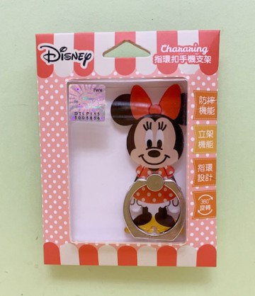 【震撼精品百貨】Micky Mouse_米奇/米妮 ~手機指環扣~米妮站立#10113