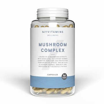 6 In 1 Mushroom Complex Capsules - 60CAPSULES, 30servings