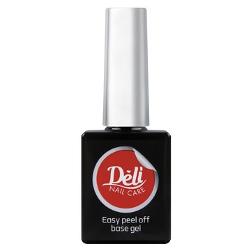 Deli Beauty 輕鬆卸甲可剝式美甲底層凝膠 10ml  透明  1瓶