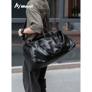 健身包男皮質短途旅行包大容量背包運動干濕分離游泳包手提行李袋