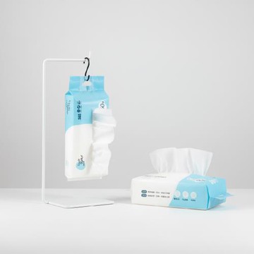 【蛋殼北北】柔盈拋棄式加厚洗臉巾 60抽