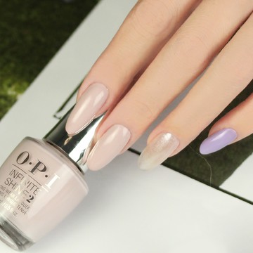 OPI 享受慵懶之美 ISLA60 類光繚指甲油/小銀蓋 如膠似漆經典不敗系列 奶茶色