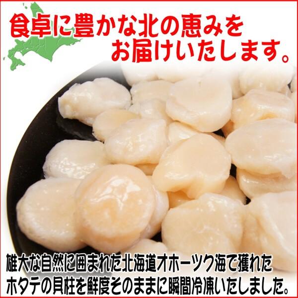 ホタテ ほたて 帆立 北海道産ホタテ貝柱 1kg 送料無料 割れ欠け品 訳あり わけあり 訳アリ バラ ほたて貝 グルメ flake