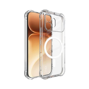 Imak HONOR 600 5G (海外版)全包防摔套(氣囊)(磁吸款)-透明