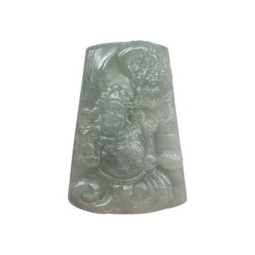 藏古祥館 翡翠財神爺 SB23