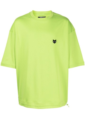 ZZERO BY SONGZIO - logo-patch cotton T-shirt - unisex - Cotton - XS - Green