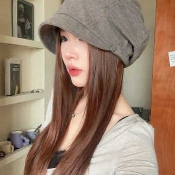 💛熱銷💛韓系簡約堆堆帽子女秋冬大頭圍顯臉小包頭帽復古百搭短檐針織冷帽帽子女 保暖毛絨堆堆帽 防寒護耳