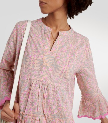 Juliet Dunn Floral cotton minidress