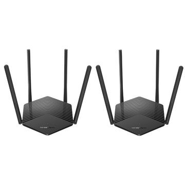 Mercusys 【2入組】MR60X AX1500 Gigabit 雙頻 WiFi 6 無線網路路由器(Wi-Fi 6 分享器)