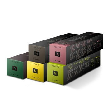 Nespresso Vertuo晨間美式咖啡50顆組 (5條/盒;僅適用於 Vertuo系列膠囊咖啡機)