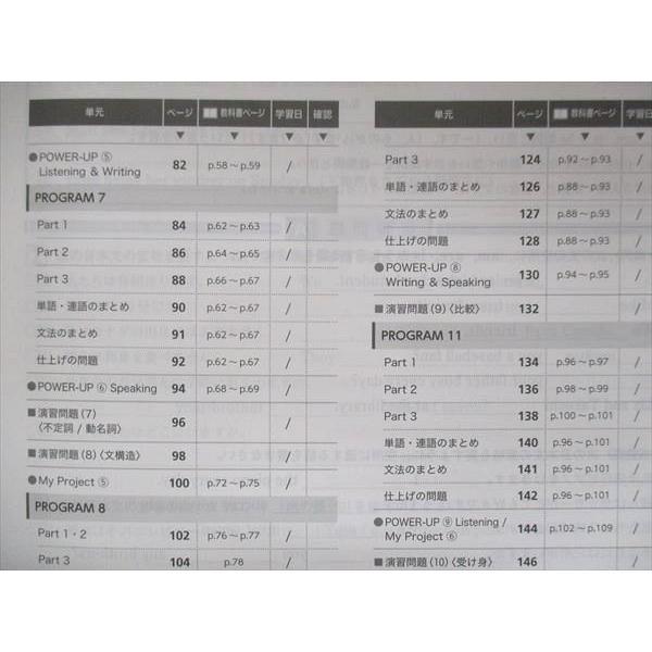 UU14-283 塾専用 中2 中学必修テキスト 英語 開隆堂準拠 状態良い 09m5B