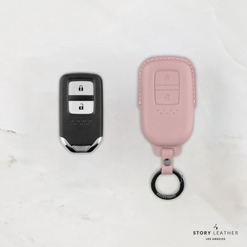 STORY LEATHER 【HONDA-R2】【車鑰匙皮套 巴掌紋芋泥紫】 Style HONDA-R2