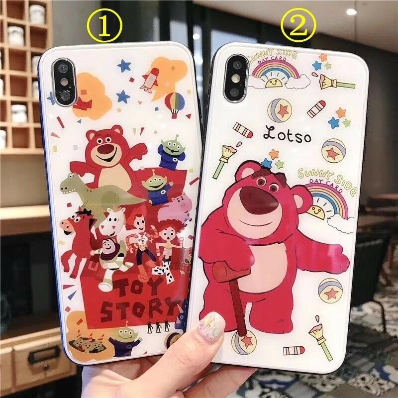 即納トイストーリー ロッツォ 赤い熊 lotso 希少 スマホケース iphone