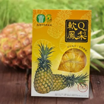 大樹鄉 冰鎮鳳梨Q片120g/盒 (共10盒)