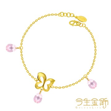 今生金飾  輕舞手鍊  時尚黃金手鍊