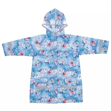Skater 冰雪奇緣兒童雨衣  110~125cm  冰雪奇緣 藍色  1個