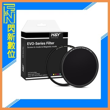H&Y HD EVO系列 磁吸 螺紋二合一 ND8 減光鏡 82mm 減光三檔(82,公司貨)