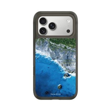 iPhone 17 Pro Max AirX 本質黑 - Chi Po-Lin 齊柏林《看見台灣》系列 - 清水斷崖