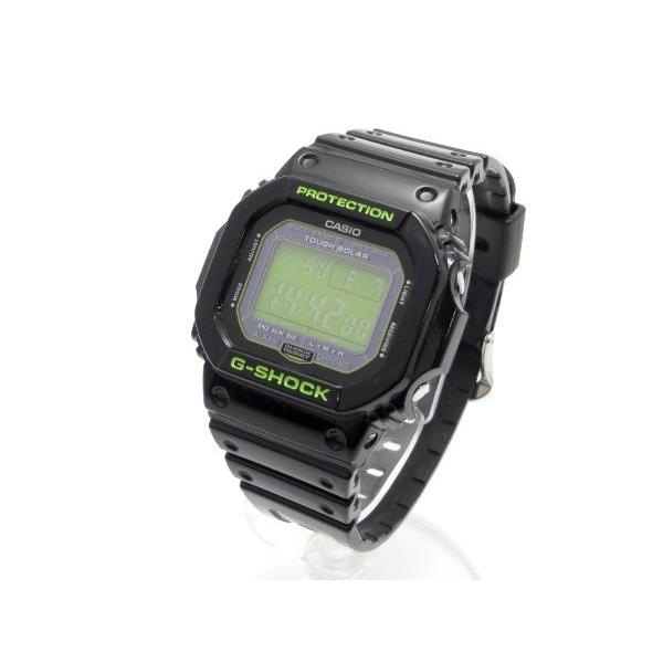 G-SHOCK GW-M5610B-1JF 電波ソーラー ブラック/グリーン CASIO G