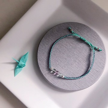 【水晶手鏈】小步舞曲 et 彩色螢石