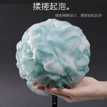 🌟人氣嚴選高檔沐浴球不散花耐用搓澡巾超柔軟耐用可愛學生泡澡球洗澡泡沫球