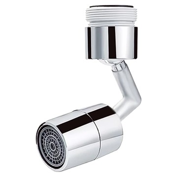 萬向水龍頭 基本款 720度旋轉 金屬材質  2.3 x 2.5 x 2.2cm  1組