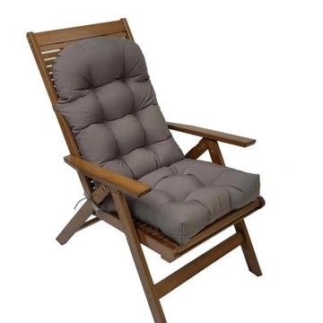 跨境戶外防水防曬圓頂連體高背花園庭院躺椅藤椅青蛙椅墊