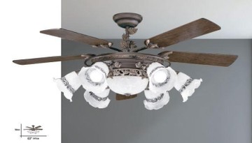 【燈王的店】啄木鳥 台灣製 60吋吊扇+燈具 附遙控器 PF9872