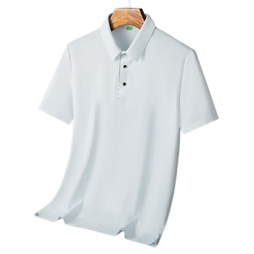 【CS22】商務紳士高彈性免燙冰絲POLO衫8色L-6XL