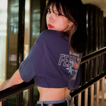 【CREEPS】Fearless 寬鬆重磅印花T恤 210g