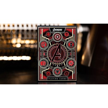 【USPCC撲克】Avengers: Red Edition  by theory11 復仇者紅