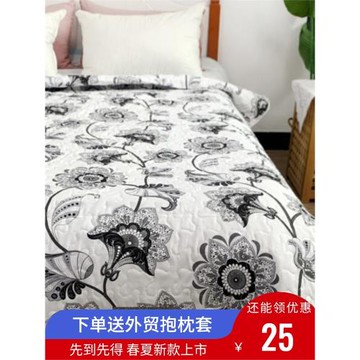 150x200外貿秋冬被 夾棉床蓋姨媽墊小尺寸床單雙人歐美厚纖維床單