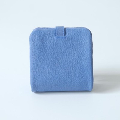 POMTATA (ポンタタ) | MEL Short Wallet (blue) | ショートウォレット