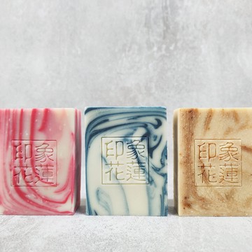 【花蓮禮好】【印象花蓮】大理石紋冷製皂3入禮盒  (隨機100g x3)盒