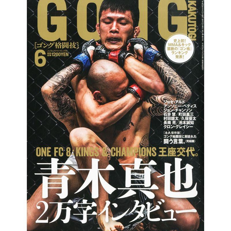 GONG(ゴング)格闘技 2013年6月号