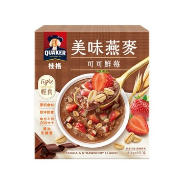 [家速配]桂格美味燕麥-可可鮮莓46.4g x5