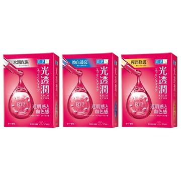 ROHTO 肌研 光透潤血色感面膜(7片入) 款式可選【小三美日】