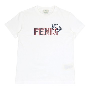 FENDI Kids BK 短袖T恤
