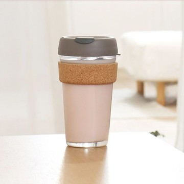 澳洲 KeepCup 軟木 隨行杯 L - 奶油絲絨