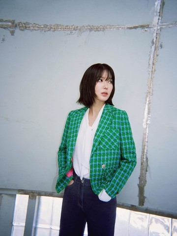 Imported Fabric Tweed Blazer (BKJAB2105)