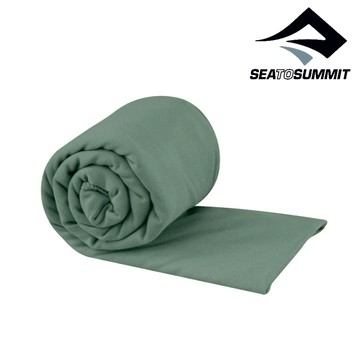 Sea To Summit 口袋型快乾毛巾 ACP071051-04 鼠尾草綠 泳渡小物 泳池 吸水浴巾