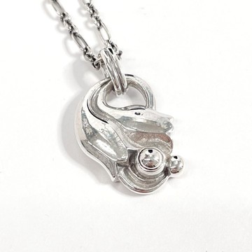 【日本直運 99新美品】Georg Jensen 喬治傑森 項鍊 年度墜飾 1999 Heritage 系列 銀 925