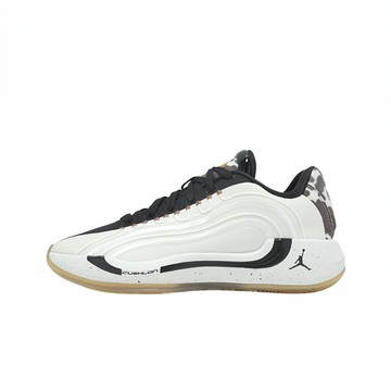 Nike 籃球鞋 Jordan Luka 4 Gone GS 大童 女鞋 黑 白 乳牛紋 D77 果凍底 IF0484-100