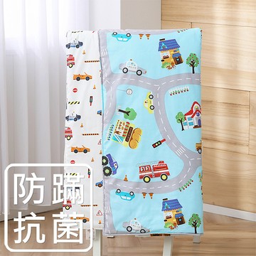 兒童涼被 防蹣抗菌 精梳棉 交通樂園 美國棉授權品牌[鴻宇]台灣製1778