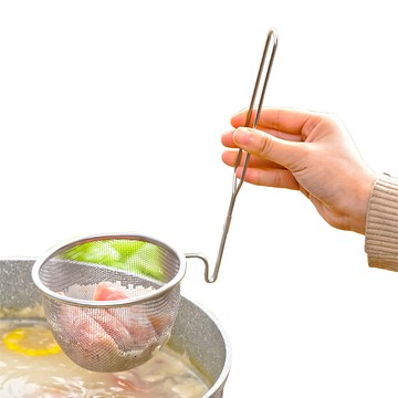 SP SAUCE 日本火鍋專用可掛式11.5公分不銹鋼濾勺