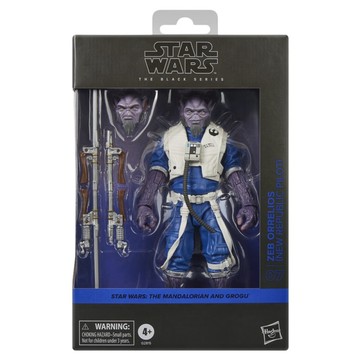Hasbro 孩之寶 星際大戰黑標系列 6吋豪華人物 曼達洛人電影 Zeb Orrelios G28155L02  混合顏色  1個