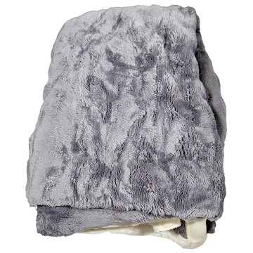 泡泡兔毛絨保暖空調毛毯 深灰色 100%聚酯纖維  雙人(150 x 200cm)